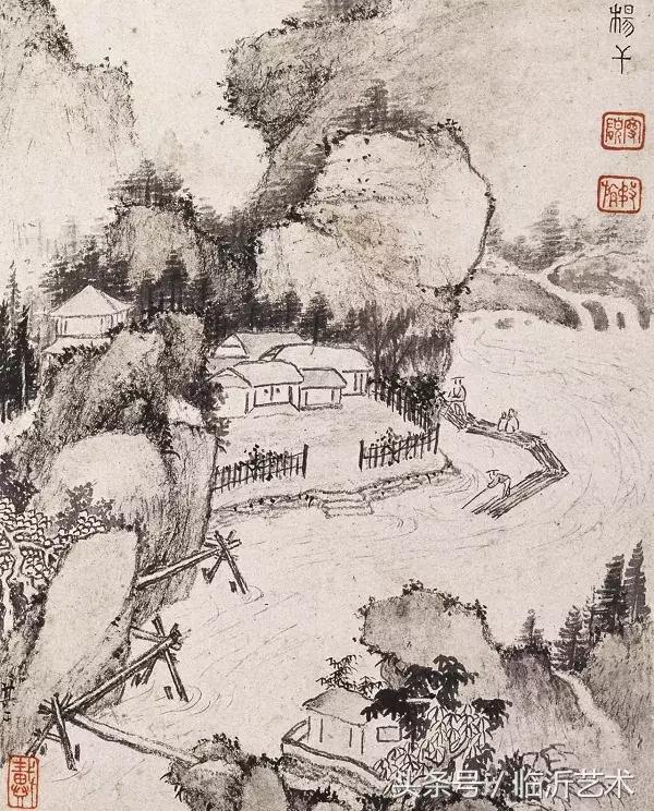 书法枯笔,枯笔之境的图片