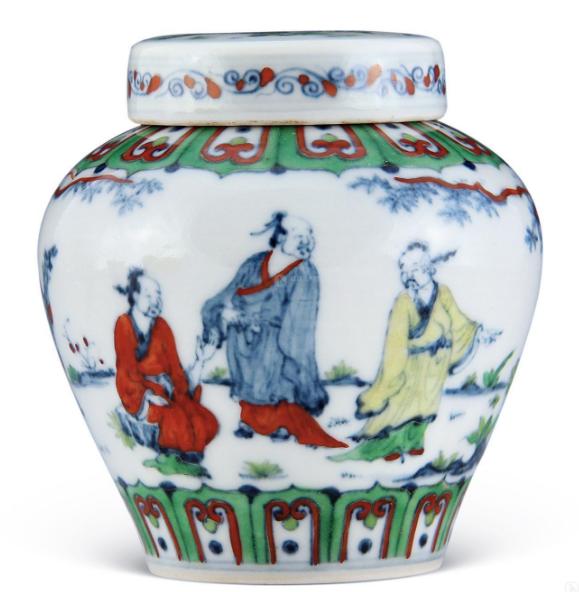 斗彩瓷器鉴定及特征,斗彩瓷器