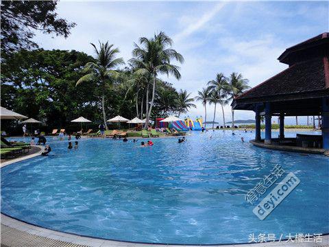 悠哉的沙巴行空气清新重要的是接机仅需1元