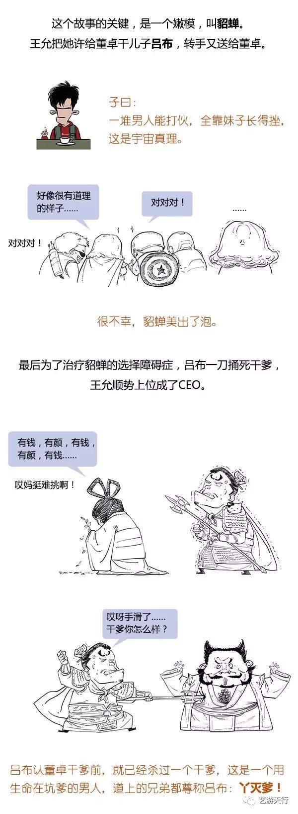 漫画丨Stone历史剧系列：搞笑三国简史~