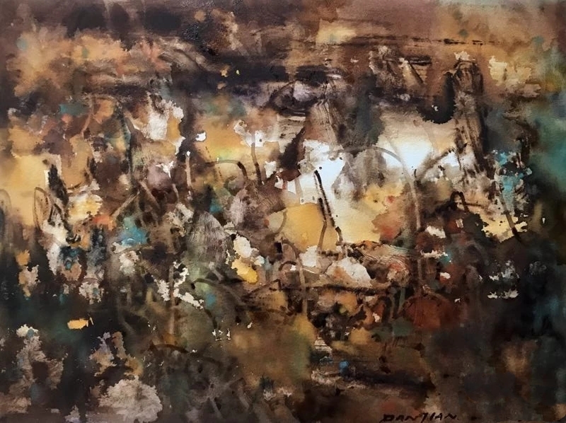 一组水彩,治愈型水彩作品