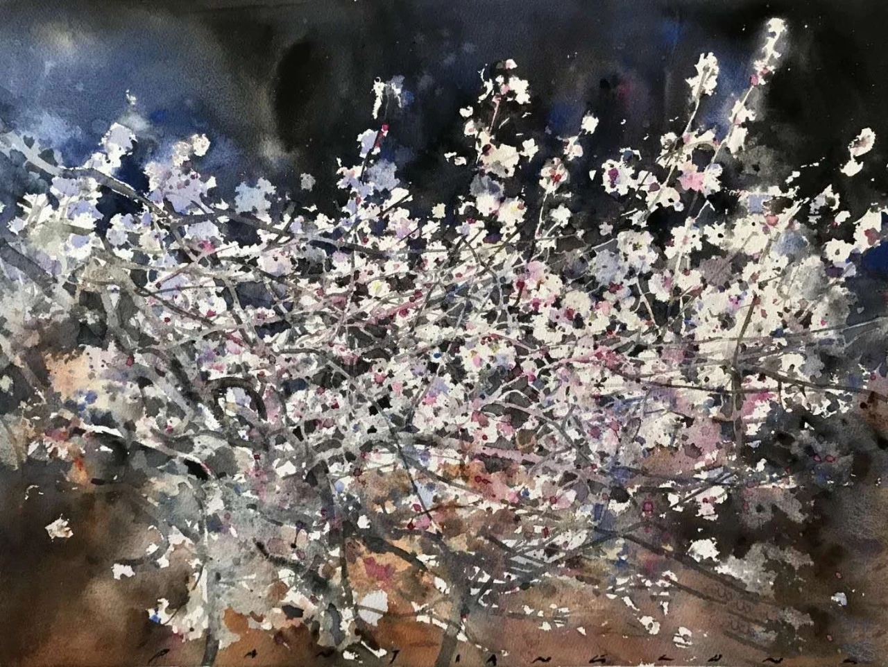 一组水彩,治愈型水彩作品