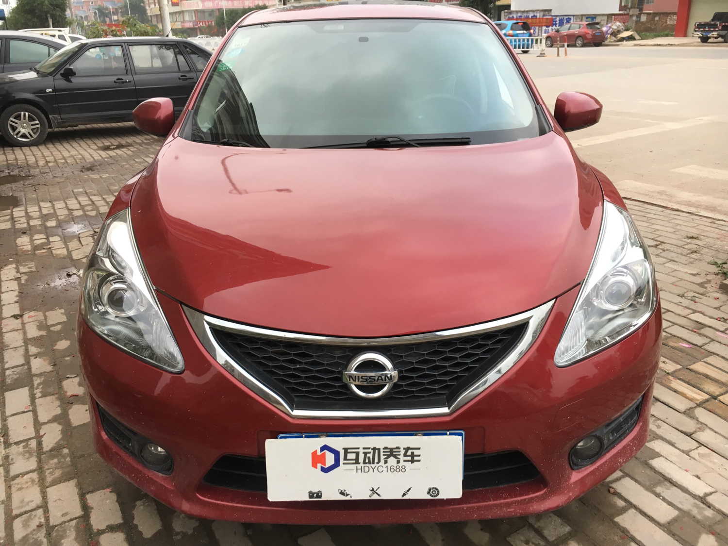 日产海拉大灯改装,日产骐达升级双光透镜套装