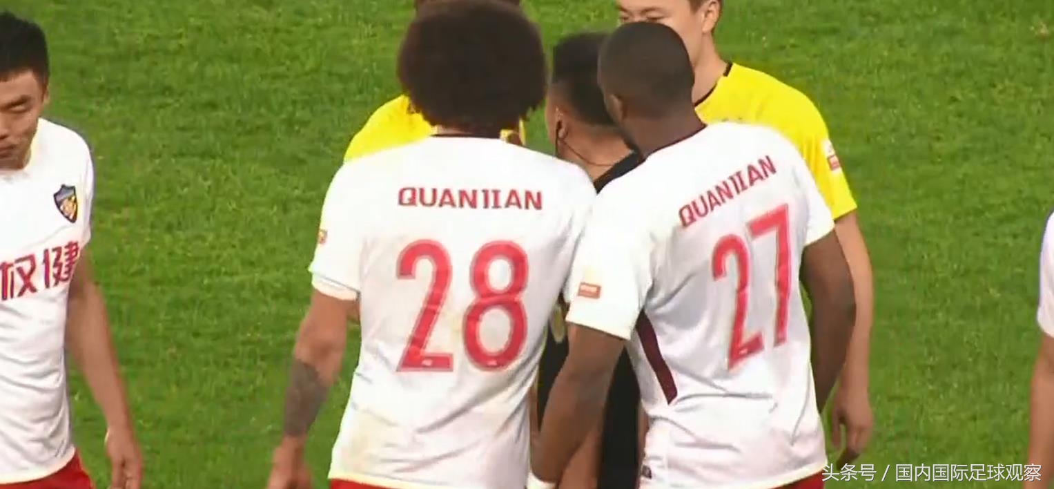 2017中超联赛天津权健vs广州恒大,广州恒大天津权健集锦