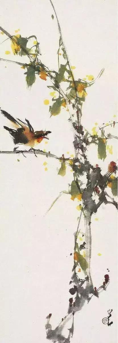 赵少昂花鸟鱼虫图片,中国花鸟大师赵少昂