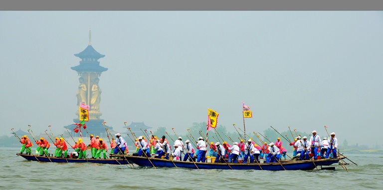 姜堰溱湖古镇,泰州姜堰溱潼