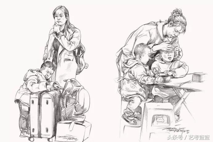 入门速写1000例临摹图全图,入门速写1000例临摹图物品