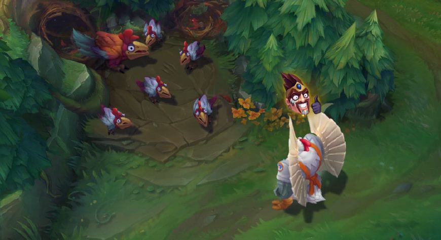 LOL：愚人节皮肤宣传视频发布，盘点一些有趣的峡谷彩蛋！