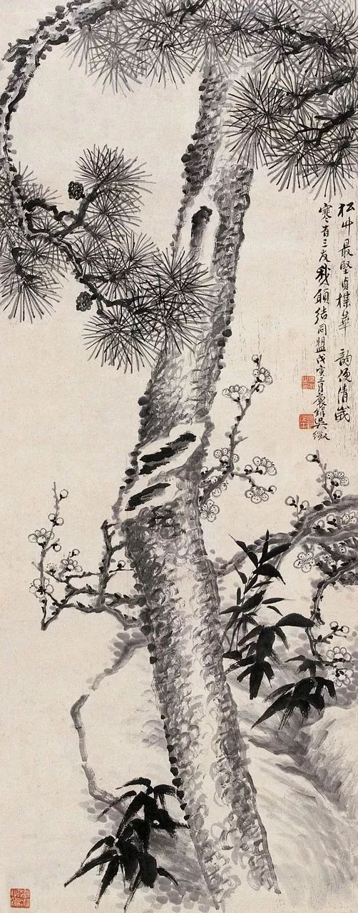 写意山水花鸟画精品欣赏,吴待秋山水画精品欣赏图文