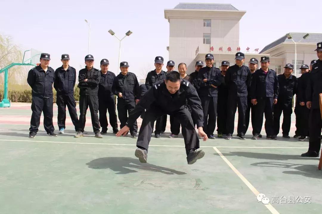 高台县公安局政治轮训,战训结合圆满完成晋级轮训