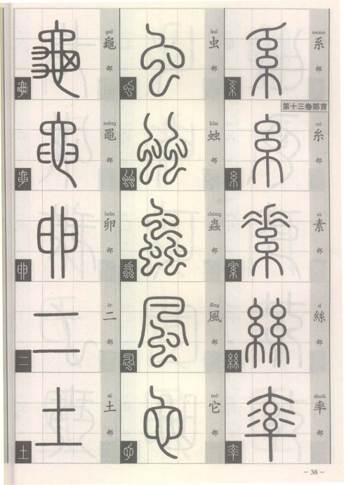 说文解字部首歌,说文解字部首540讲解