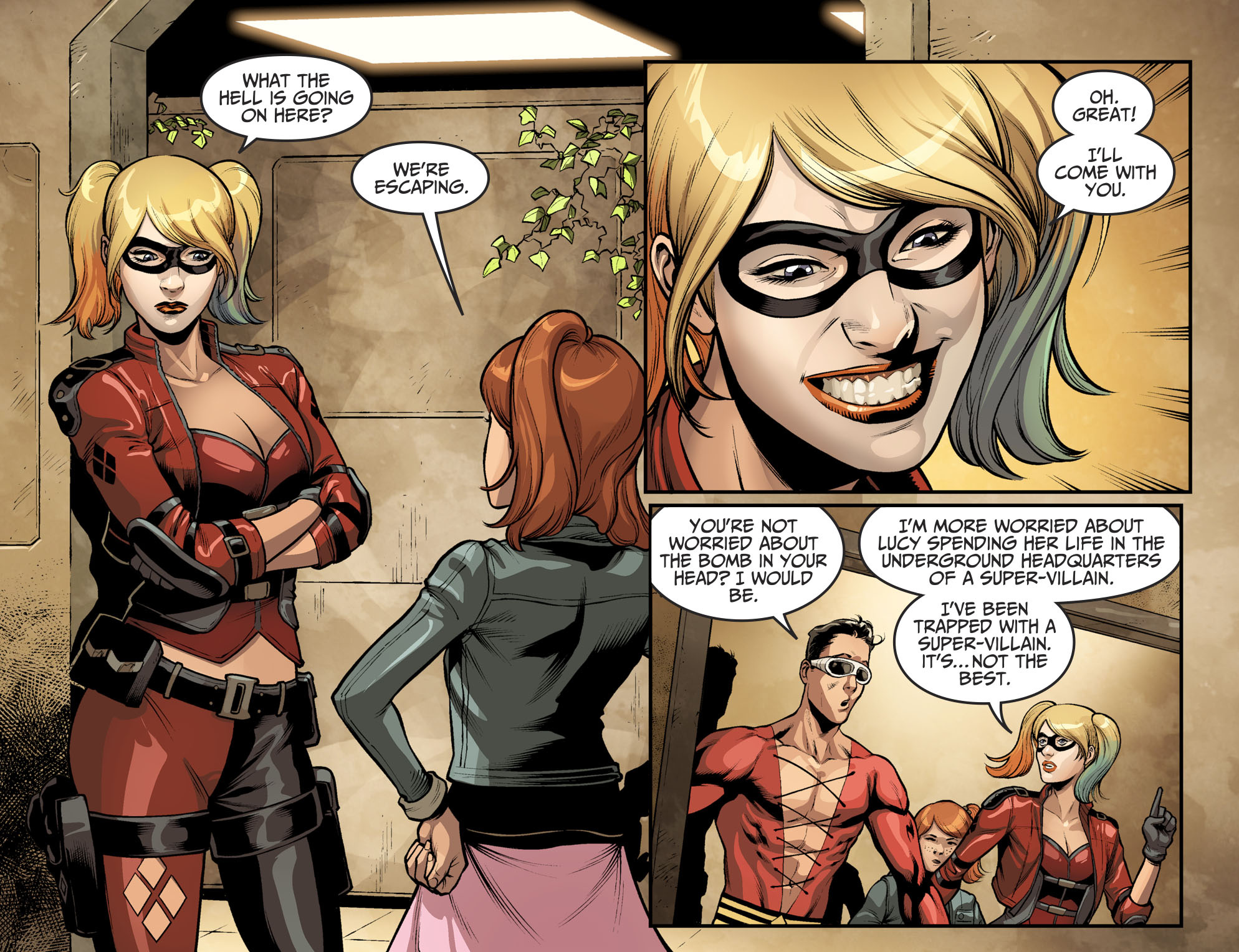 不义联盟神奇女侠大结局,不义联盟2女孩被小丑电死