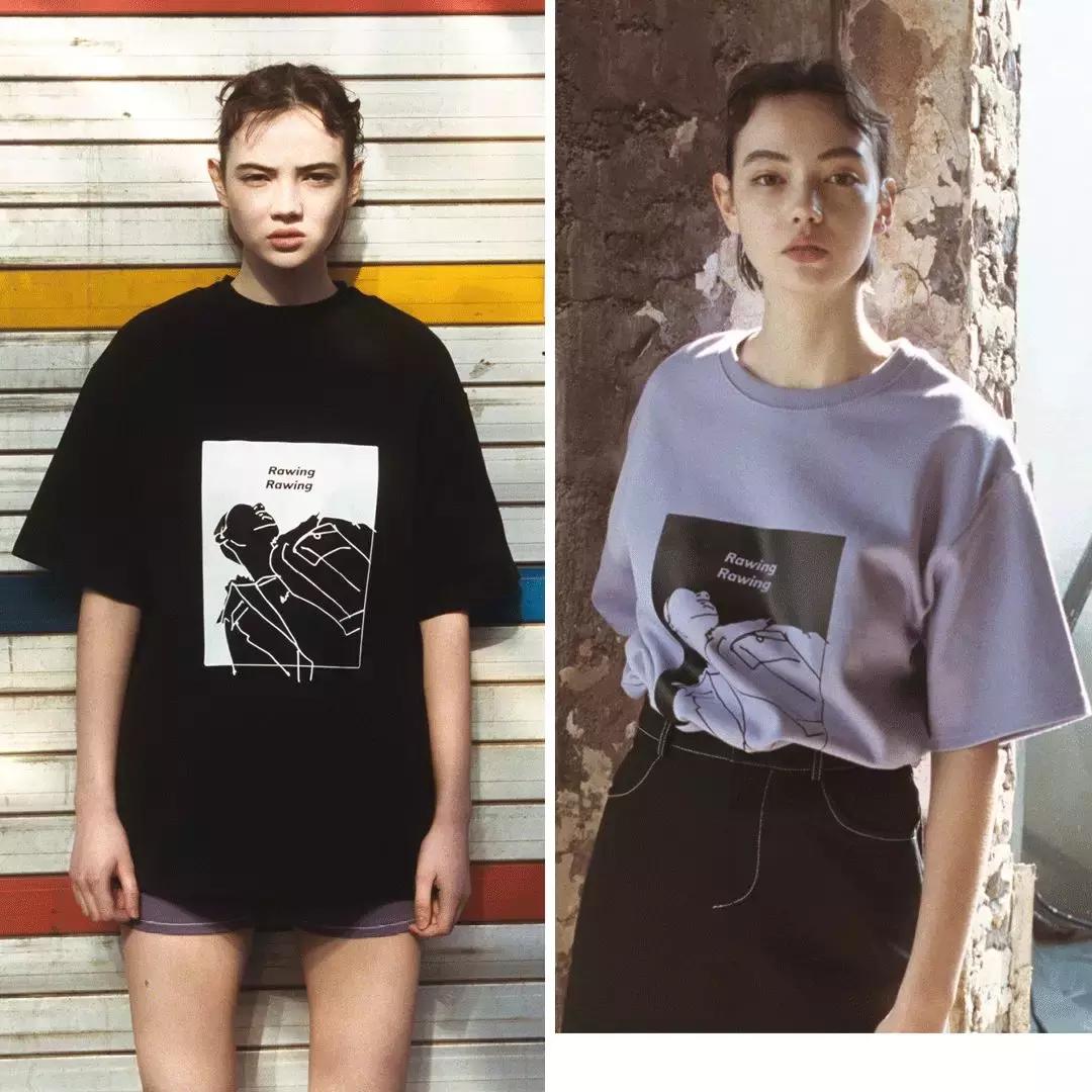 推荐目前为止最爱的一款t恤,新款爆款T恤