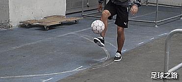 足球脚背内侧带球基本功训练技巧,正脚背吸球