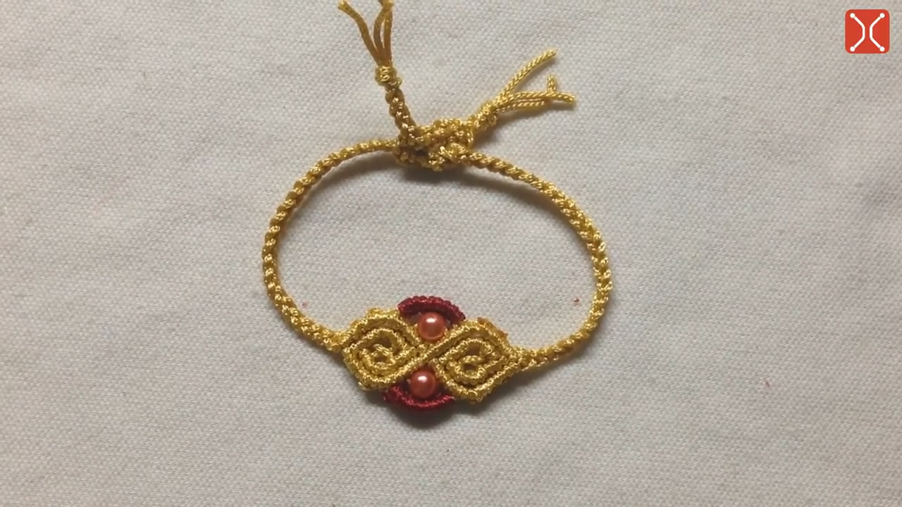 用中国结绳子编手链至少需要几根,简单中国结手工制作手链