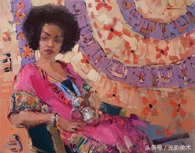 这幅画的美丽之处在于色彩平衡,这幅画的美丽之处在于色彩的平衡