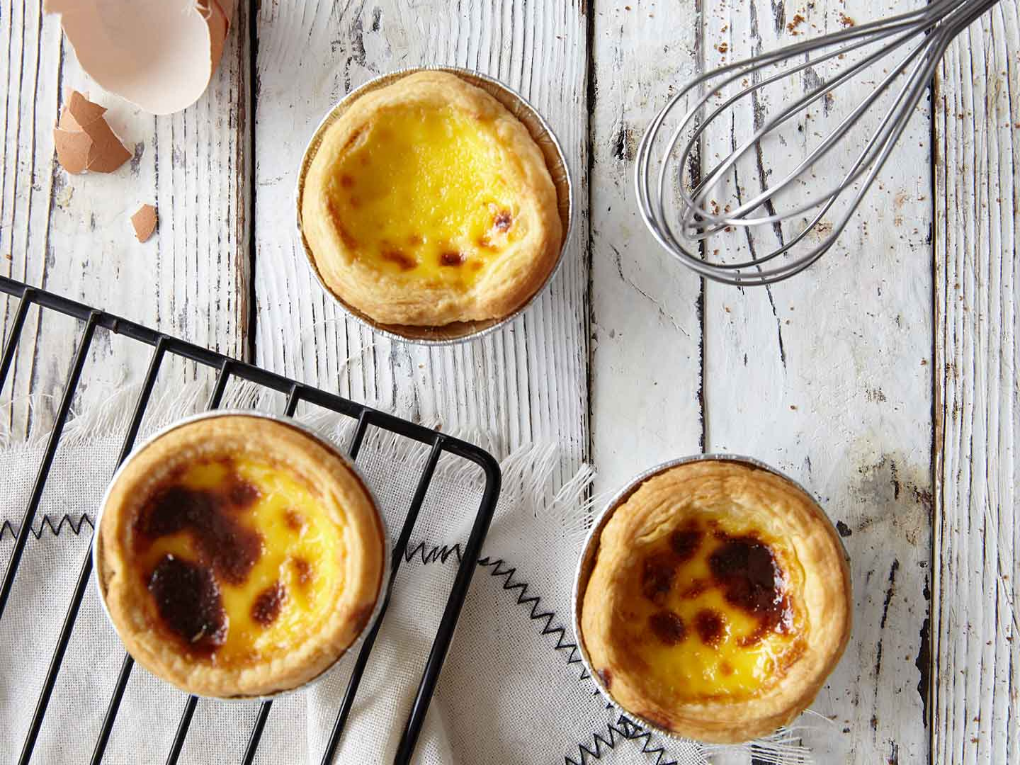 葡式蛋挞酥松蛋挞皮邂逅柔软蛋芯,葡挞鲜酥蛋挞皮