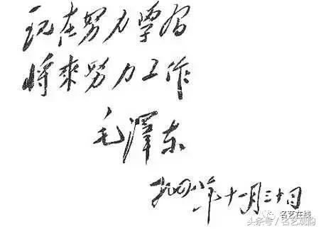 毛*东泽**书法的特点及作品欣赏