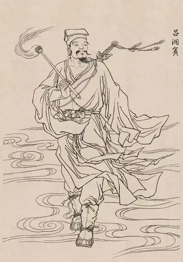 传统人物白描手稿,古代白描人物集锦