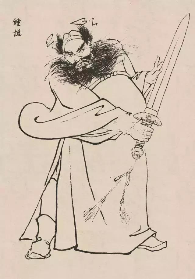 传统人物白描手稿,古代白描人物集锦