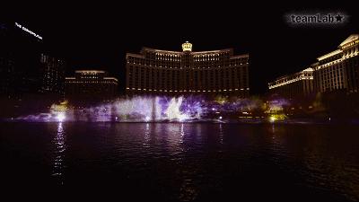 水幕秀震撼视频,西递水幕光影秀