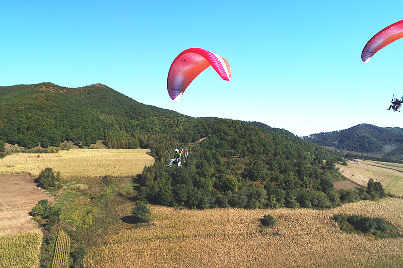 双阳滑翔伞一日游价格表,长春附近双阳滑翔伞基地