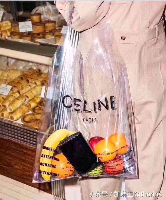 女生行李手提袋最近流行款,特别火的塑料袋包包