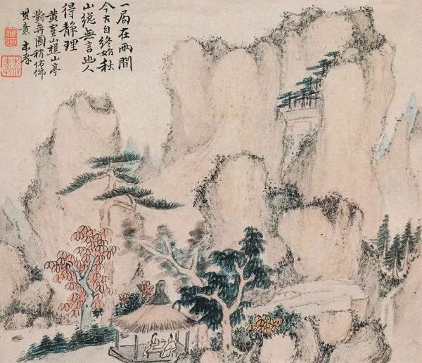 老来泓颖不嫌枯，扫落云山淡欲无。翻笑为霖手颠倒，最分明