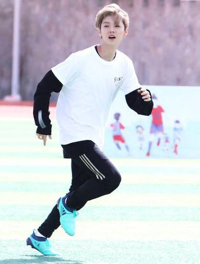 鹿晗高中足球比赛,鹿晗重回母校进教室综艺叫什么