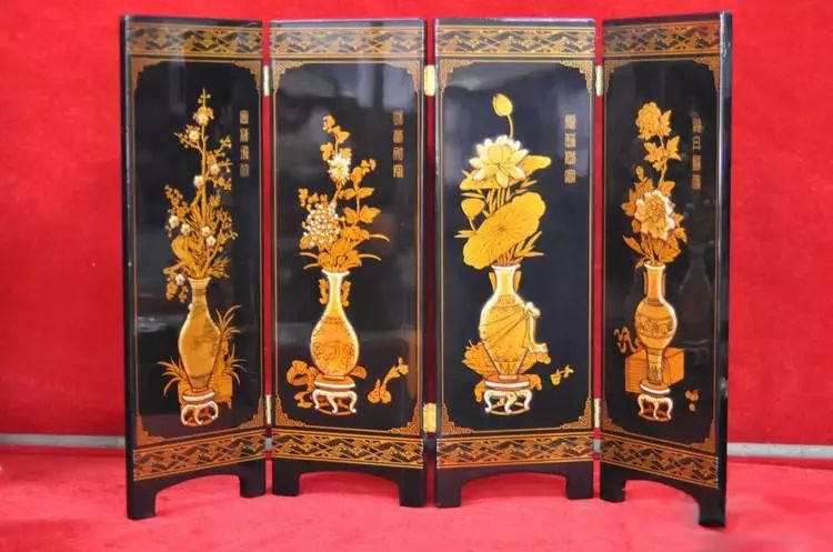 漆器作品100种,漆器的十三种工艺之戗金