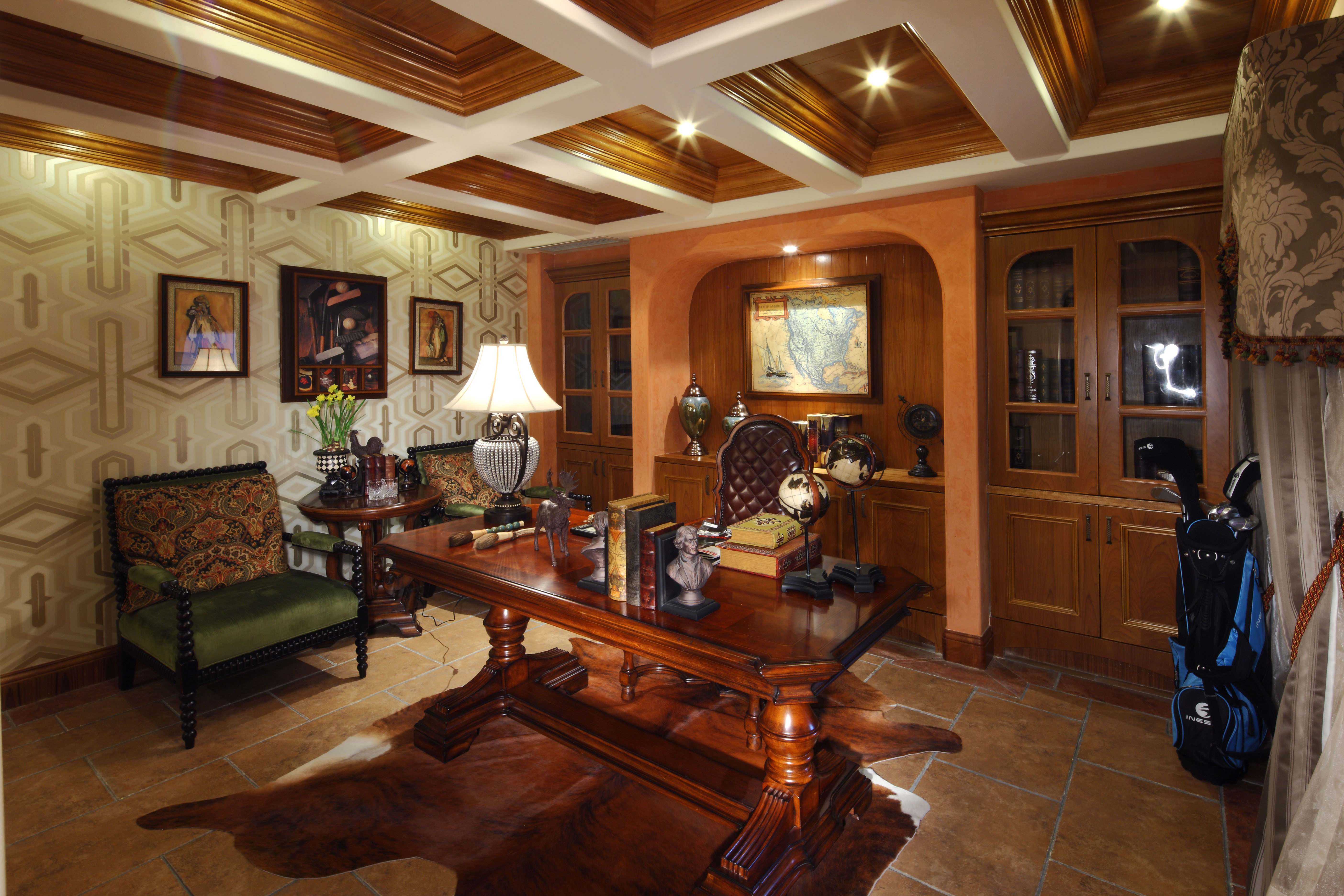 新中式轻奢4层别墅案例,棠湖泊林城别墅40年如何