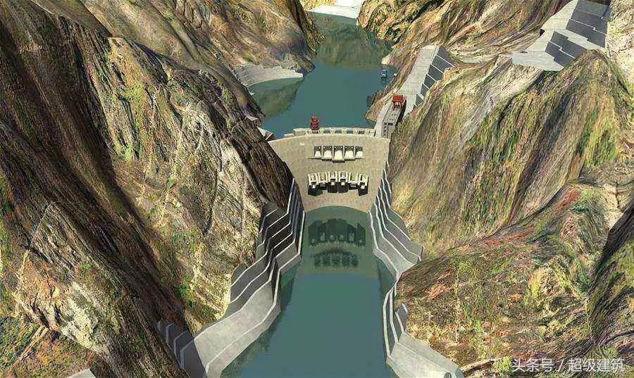 乌东德水电站洞室群,乌东德大坝