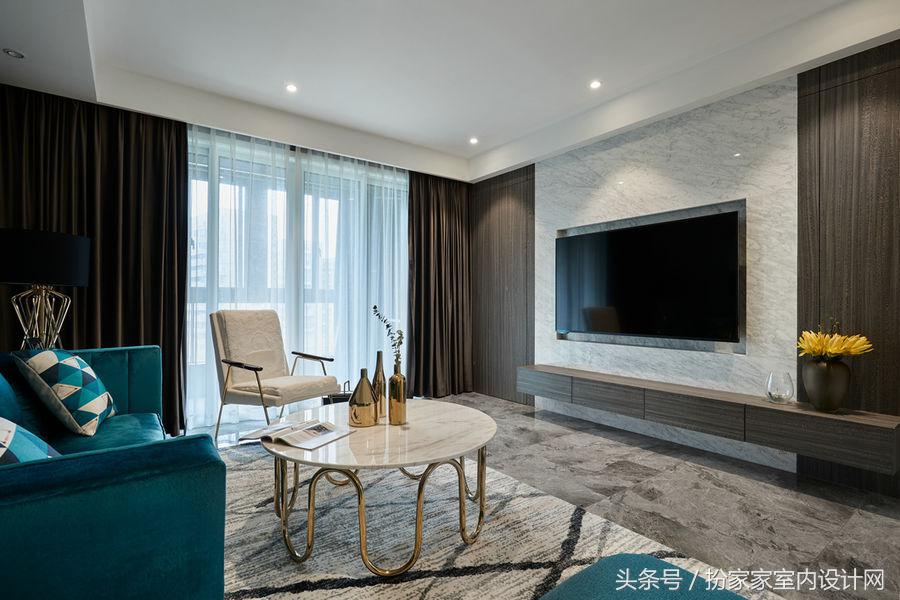 高贵优雅与神秘冷艳的醇透色泽结合，设计师创作出我的梦想之家！