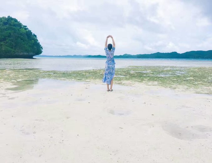 看我这发型酷不酷｜我觉得很可爱啊！帕劳潜水超级赞！