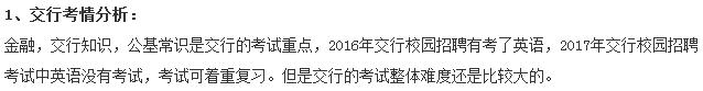 各大银行校招笔试内容,2021银行秋季校园招聘备考技巧