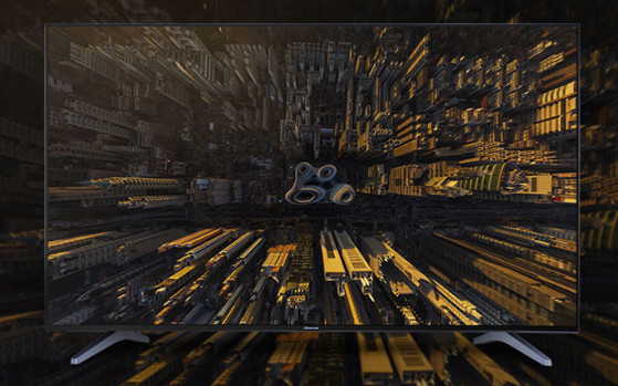 金属边框超薄全面屏电视测评,98寸巨屏液晶电视对比测评