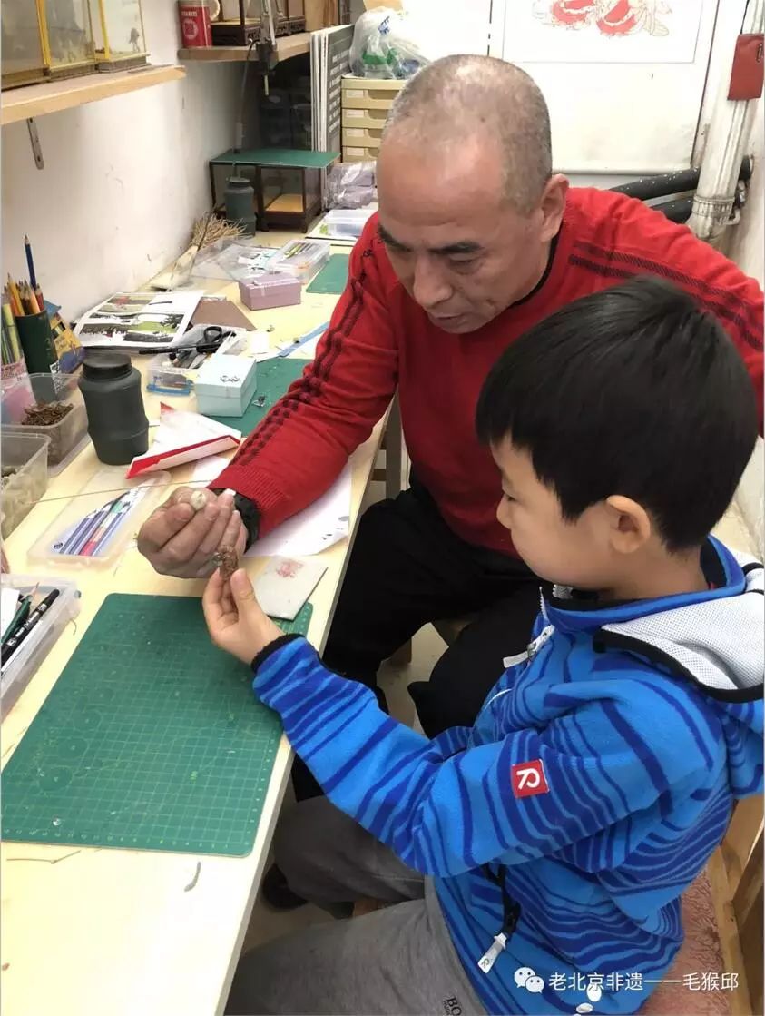 他拜师曹雪芹后人，将虫壳、玉兰变成立体漫画！