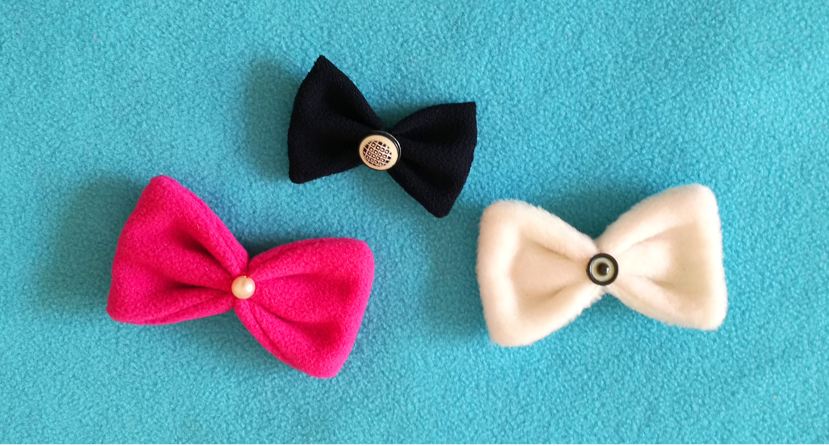 手工花上面的蝴蝶结怎么做,花布蝴蝶结手工