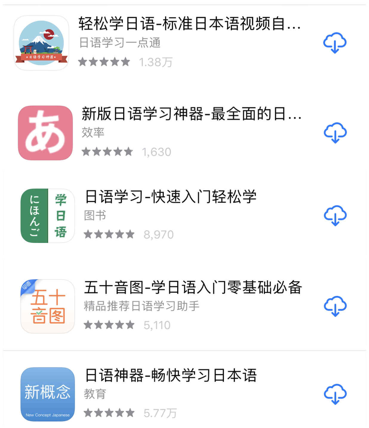 日语app推荐排行榜前十名,学日语软件app推荐