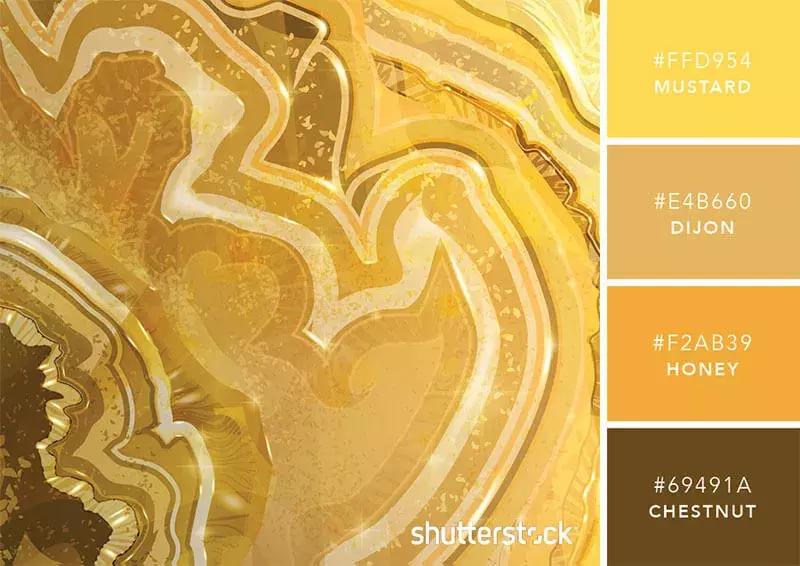 相见恨晚的色彩搭配,两种好看的颜色搭配