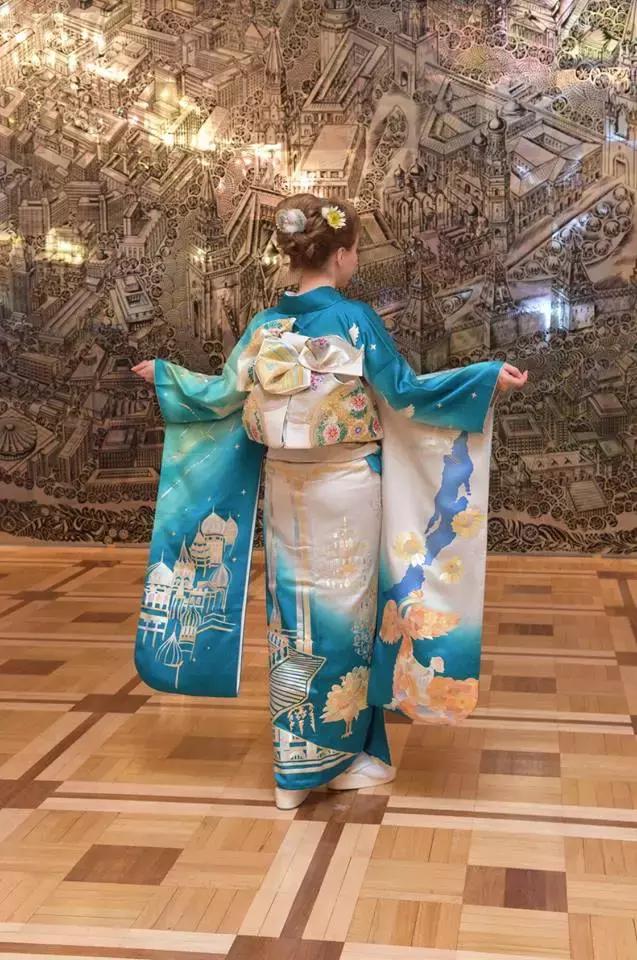 日本奥运会给中国设计的和服,2021年东京奥运会和服设计