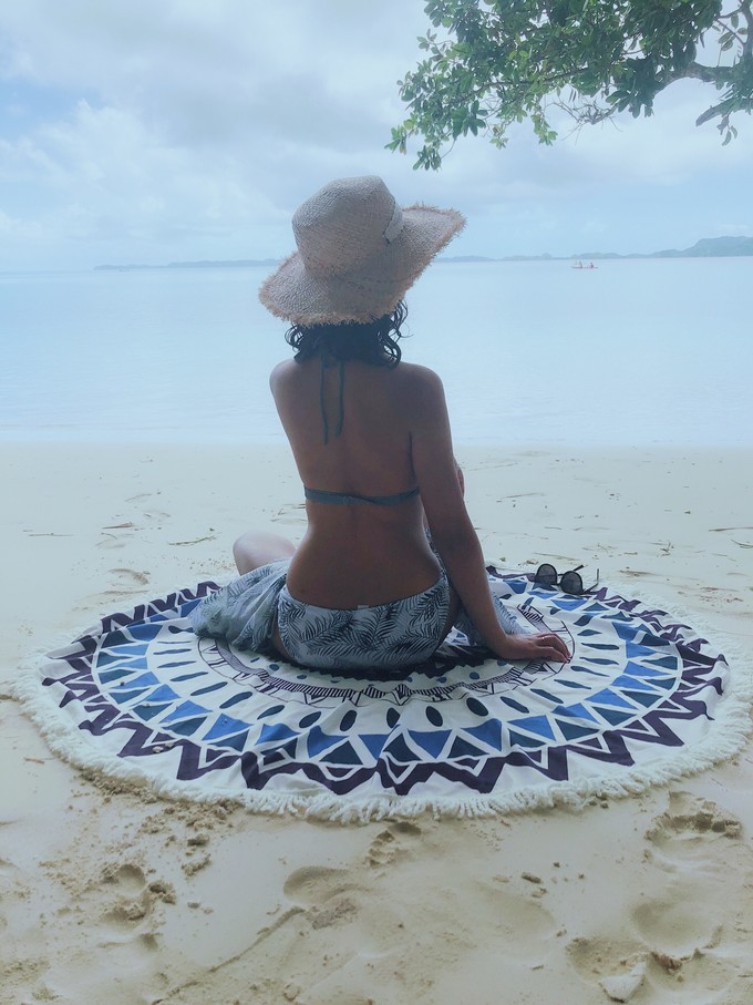 帕劳的海景风光给人美的享受,帕劳的海洋和沙滩风景图片