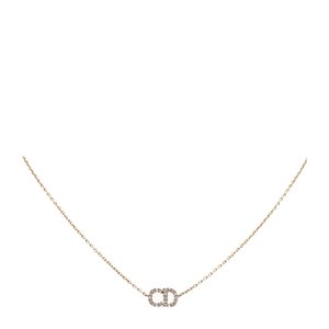 唐嫣同款钻石锁骨项链中国黄金,唐嫣同款女士经典圆形单钻项链