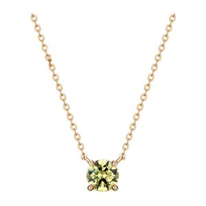 唐嫣同款钻石锁骨项链,唐嫣代言玫瑰金锁骨链