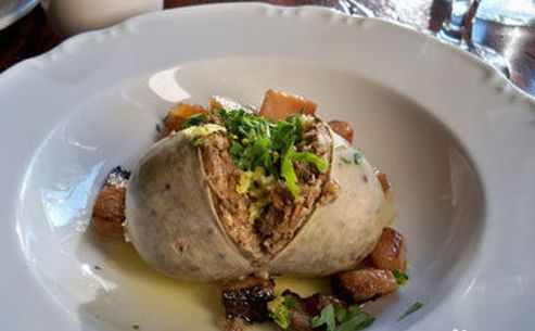 早上吃热干面下午喝信阳毛尖,早上吃热干面