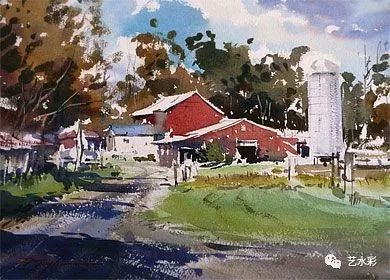 大师课堂｜色彩大师——DavidTaylor作品欣赏及教程视频