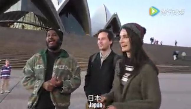 95后中国姑娘在澳洲,中国姑娘在澳洲街头