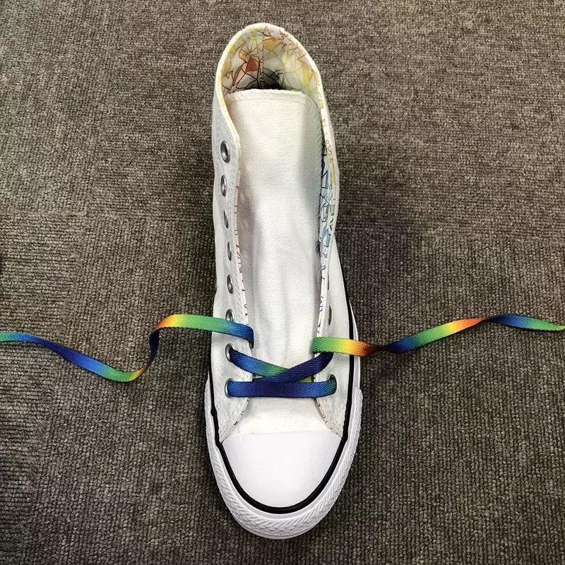 新鞋穿鞋带的方法,新款鞋穿鞋带