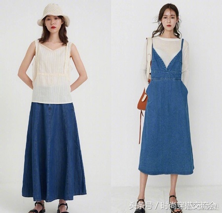 雪纺连衣裙中长款仙女裙,洋气雪纺连衣裙中长款连衣直筒裙