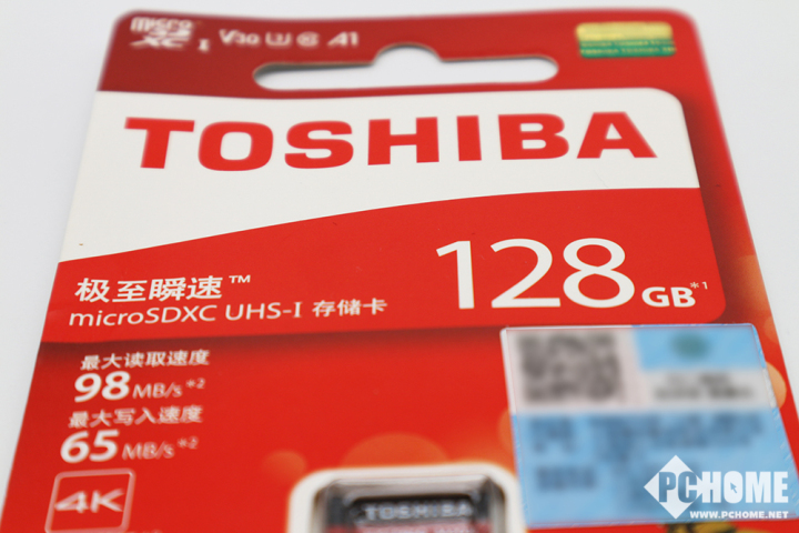 128GB东芝EXCERIATF存储卡M303评测